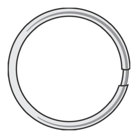Key Ring Split Bulk 1-3/8In